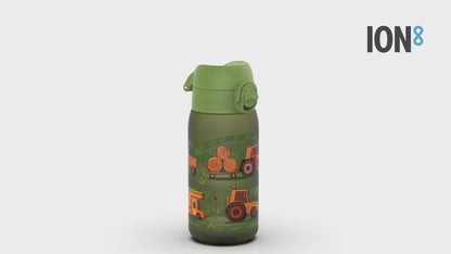 Leak Proof Kids Water Bottle, Recyclon, Farming Machines, 350ml (12oz)