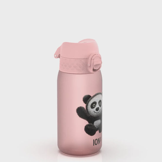 360 Video View of Ion8 Leak Proof Kids Water Bottle, BPA Free, Panda, 400ml (13oz)