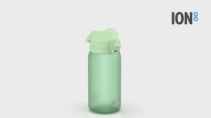 360 Video View of Ion8 Leak Proof Kids Water Bottle, BPA Free, Surf Green, 400ml (13oz)